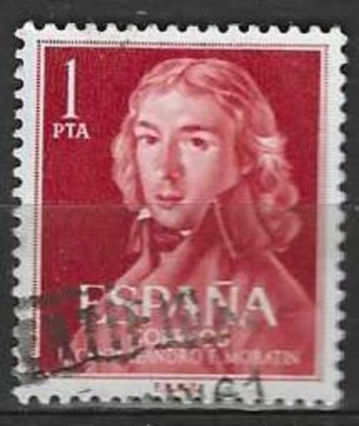 Spanje 1961 - Yvert 1005 - Leandro Fernandez de Moratin (ST), Postzegels en Munten, Postzegels | Europa | Spanje, Verzenden