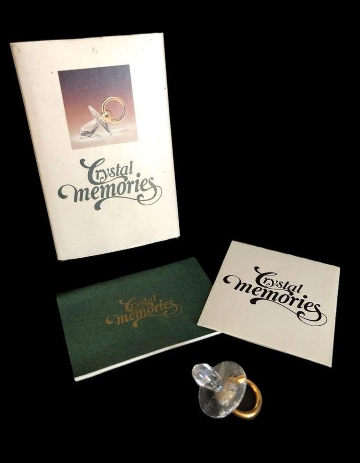 Swarovski : memories - het fopspeen., Verzamelen, Swarovski, Zo goed als nieuw, Figuurtje, Ophalen