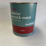GoodHome Binnenlak Verf Fulham Rood Zijdeglans 750ml, GoodHome, GoodHome, Nieuw, Ophalen of Verzenden