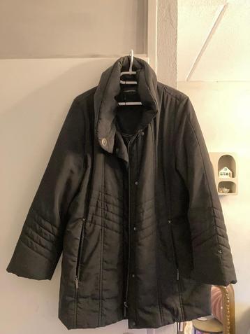 Winterjas zwart gewatteerd damesjas Arcona 44 XL als nieuw beschikbaar voor biedingen
