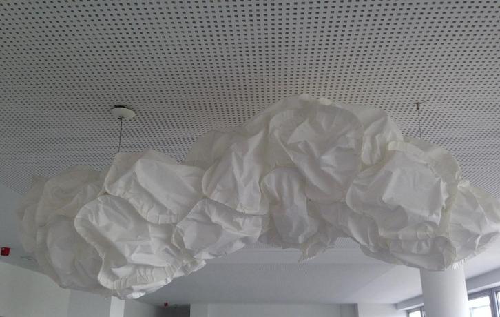 Orig. Belux Mama Cloud XXXL Flos Vitra Akari Np. 8.249€, Huis en Inrichting, Lampen | Hanglampen, Gebruikt, 75 cm of meer, Ophalen