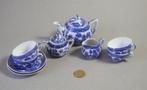 Blue Willow kinderservies, poppenservies, jaren '20-30, Verzenden