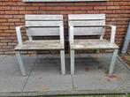 Tuinstoelen, Ophalen, Gebruikt, Hout