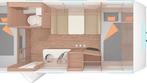 Knaus Sport 500 QDK STAPELBED / VOORRAAD VOORDEEL / 512, Overige typen, Schokbreker, Bedrijf, 5 tot 6 meter
