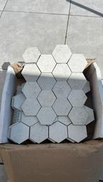 6 matjes | 28,5 x 33,5 cm | hexagon mozaiek, Ophalen, Zo goed als nieuw, Minder dan 5 m², 20 tot 40 cm