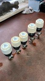 Danfoss thermostaat kranen 5x, Thermostaat, Minder dan 30 cm, Minder dan 60 cm, Ophalen of Verzenden
