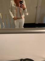 Amisu Zomer Blazer Jasje - Maat S, Wit, Ophalen of Verzenden, Zo goed als nieuw, Jasje