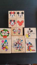 Mickey & Minnie Mouse Houten Stempels - Rubber Stampede, Hobby en Vrije tijd, Stempelen, Ophalen of Verzenden, Nieuw, Houten stempel