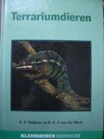 Terrariumdieren handboek door Heijboer en vd Mark, Boeken, Verzenden, Zo goed als nieuw, Reptielen of Amfibieën
