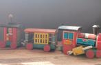 FISHER PRICE HOUTEN TREIN HUFFY PUFFY, Antiek en Kunst, Ophalen of Verzenden