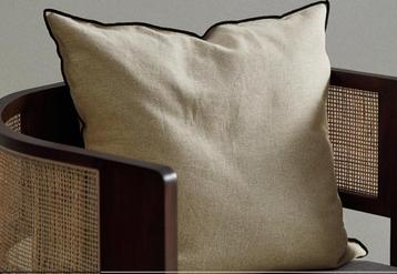 H&M kussenhoes linnenmix 50 x 50 cm beschikbaar voor biedingen