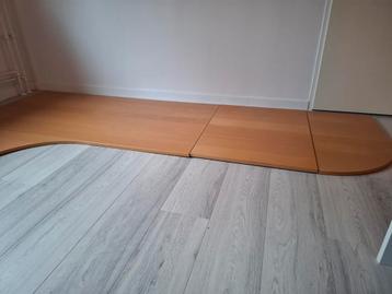 Zeer groot Ikea Galant bureau 230 x 260 - afbeelding 6