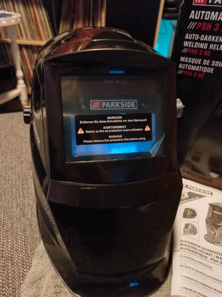 Parkside Automatische Laskap PSH 3 A2 - Nieuw in doos, Doe-het-zelf en Verbouw, Laskappen, Nieuw, Lasfilter, Ultraviolet, Ophalen of Verzenden