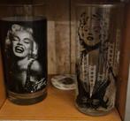 Marilyn Monroe frisdrank glazen, Verzamelen, Film en Tv, Ophalen of Verzenden, Zo goed als nieuw, Film, Gebruiksvoorwerp