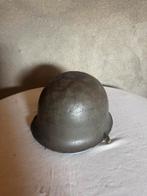 Oud stalen legerhelm – gebruikt – zonder binnenhelm, Ophalen of Verzenden, Landmacht, Helm of Baret