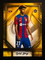 Lamine Yamal #GD-5 Topps Gold Drip FC Barcelone Team Set RC, Ophalen of Verzenden, Zo goed als nieuw, Meerdere plaatjes