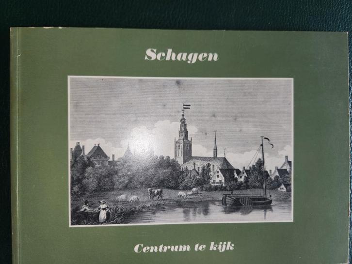 Schagen Centrum te Kijk - Ansichtkaartenboekje 1977, Verzamelen, Ansichtkaarten | Nederland, Noord-Holland, 1960 tot 1980, Ophalen of Verzenden