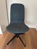 Bureaustoel Ikea Langfjall blauw/zwart, Huis en Inrichting, Bureaustoelen, Ophalen, Zo goed als nieuw, Blauw
