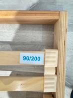 Lattenbodem Comfort de Luxe 90 x 200 cm, Ophalen of Verzenden, Zo goed als nieuw, Mdf, Plinten