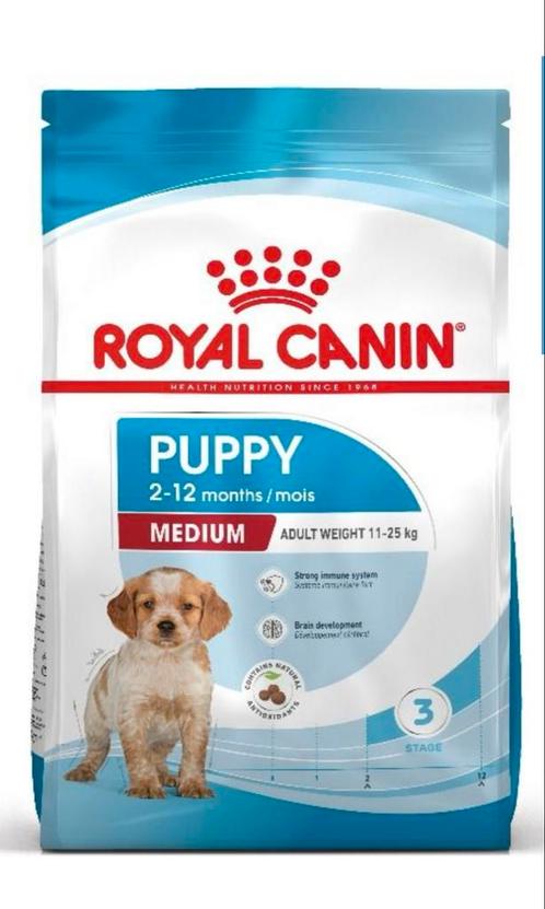 Royal Canin PUPPY medium 10Kg twv €65,-, Dieren en Toebehoren, Dierenvoeding, Hond, Ophalen of Verzenden