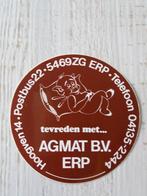 sticker tevreden met AGMAT B.V. ERP, Verzamelen, Ophalen of Verzenden, Zo goed als nieuw, Bedrijf of Vereniging
