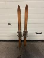 Oude houten ski’s – decoratie winterfeest / après-ski sfeer, Antiek en Kunst, Ophalen