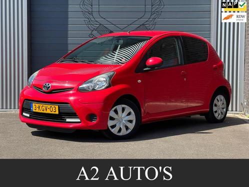 Toyota Aygo 1.0 VVT-i Aspiration Unieke Uitvoering, Auto's, Toyota, Bedrijf, Te koop, Aygo, ABS, Airbags, Airconditioning, Centrale vergrendeling