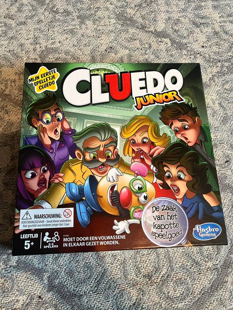 Kinderspelletjes - Cluedo Junior, Geesten, Leer Engels, Hobby en Vrije tijd, Gezelschapsspellen | Bordspellen, Vijf spelers of meer