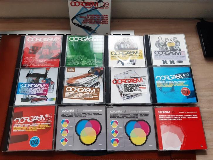 Oorgasm CD's 08 t/m 19, Cd's en Dvd's, Cd's | Rock, Gebruikt, Poprock, Ophalen of Verzenden