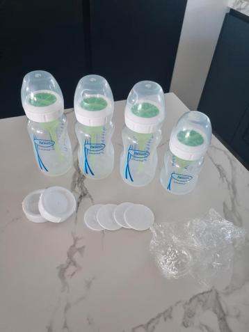 Dr. Brown's Options+ Anti-Colic Brede halsfles 4 stuks zgan beschikbaar voor biedingen