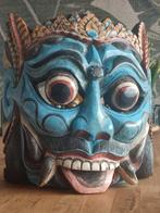 Bali Barong masker Indonesië hout balinees houtsnijwerk, Antiek en Kunst, Ophalen of Verzenden