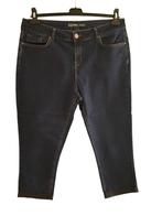 Donker blauwe MISS ETAM JACKIE capri stretch jeans mt 46., Overige jeansmaten, Miss Etam, Blauw, Zo goed als nieuw