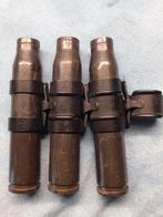 3 hulzen 20x139mm geschakeld (ONKLAAR), Ophalen of Verzenden, Landmacht, Hulzen of Bodemvondsten