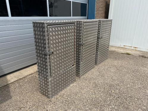 Aluminium gereedschapskist werkplaatskast kast kist toolbox, Doe-het-zelf en Verbouw, Gereedschapskisten, Gebruikt, Ophalen