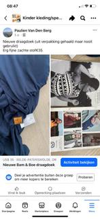 Draagdoek bam&boe, Kinderen en Baby's, Babydragers en Draagdoeken, Ophalen of Verzenden, Nieuw, Draagdoek, Overige merken