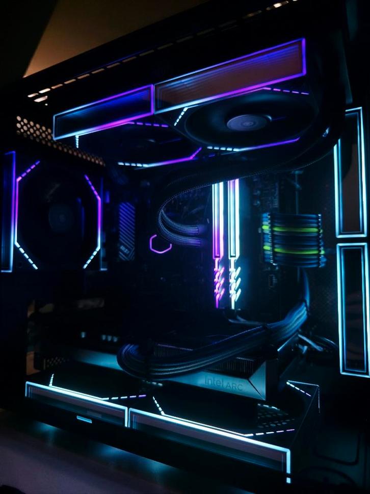 Unieke Game PC / Ryzen 7500f / Arc B570 / 32GB Geheugen, Computers en Software, Desktop Pc's, Nieuw, 4 Ghz of meer, SSD, 32 GB