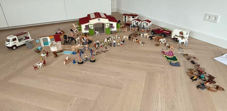 Schleich Horseclub verzameling, Verzamelen, Speelgoed, Zo goed als nieuw, Ophalen of Verzenden