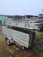 Rolsteiger 135x305cm solide op aanhanger 14 mtr werkhoogte, Doe-het-zelf en Verbouw, Steigers, Ophalen, Gebruikt, ., 5 meter of hoger