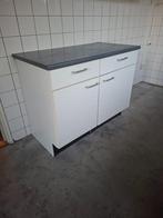 Keukenblok, Huis en Inrichting, Ophalen, Gebruikt, Wit, Overige typen