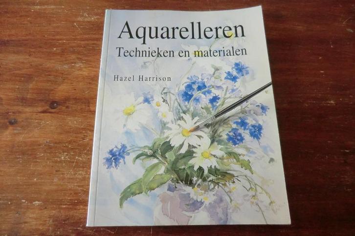 schilderboek - Aquarelleren - Hazel Harrison, Boeken, Hobby en Vrije tijd, Gelezen, Tekenen en Schilderen, Ophalen of Verzenden