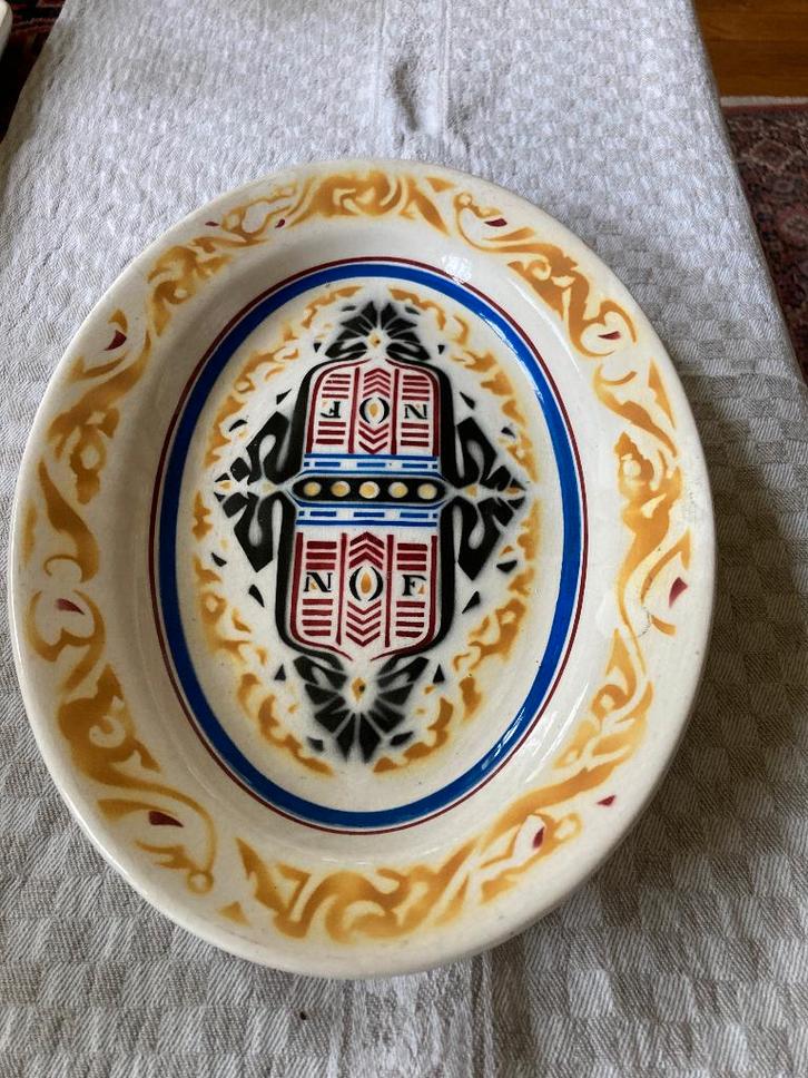 Petrus Regout NOF Calve schalen, Antiek en Kunst, Antiek | Keramiek en Aardewerk, Ophalen of Verzenden