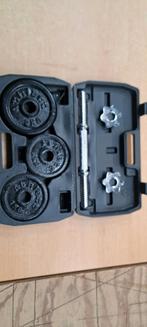 Gewichten set - Halterschijven, Halterschijven, Gebruikt, Onbekend, Ophalen of Verzenden