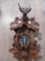 koekoeksklok GROTE jachtklok+8 daags uurwerk, Antiek en Kunst, Ophalen