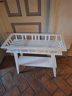 IKEA LANTLIV Plantenstandaard/Sidetable - Wit, Huis en Inrichting, Tafels | Sidetables, Ophalen, 50 tot 100 cm, Zo goed als nieuw