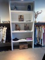2x Witte Boekenkast met Planken, Ophalen, 100 tot 150 cm, 200 cm of meer, Zo goed als nieuw
