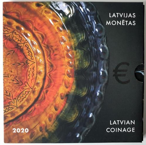 Letland BU set 2020 Keramiek (schaarse BU set), Postzegels en Munten, Munten | Europa | Euromunten, Overige waardes, Overige landen