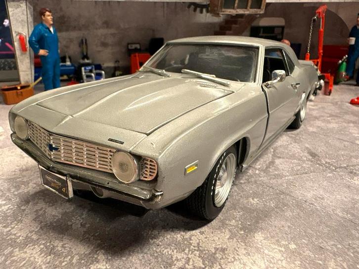 1:18 Ertl Chevrolet Camaro zonder doos, Hobby en Vrije tijd, Modelauto's | 1:18, Gebruikt, Auto, ERTL, Ophalen of Verzenden