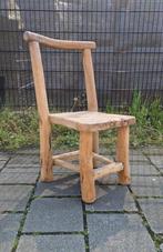 brutalist chair, Huis en Inrichting, Stoelen, Ophalen, Gebruikt, Hout, Eén