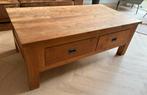 Teakhouten salontafel - massief hout, Huis en Inrichting, Tafels | Salontafels, Ophalen, Gebruikt, 100 tot 150 cm, Teakhout