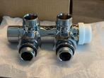 Jaga Deco Pro ventiel haaks Chrome standard KV, Doe-het-zelf en Verbouw, Verwarming en Radiatoren, Ophalen of Verzenden, Nieuw